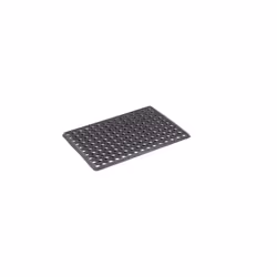 Golze 1873 0324015, Paillasson caoutchouc, Extérieure, Rectangulaire, Noir, Monochromatique, Caoutchouc