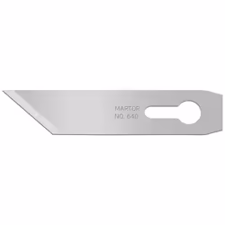 Lame de rechange - MARTOR - 640.82 - Acier - 100 pièces - 43 mm x 9 mm x 063 mm