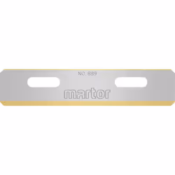 description Le cliquet à rotor N° 889 de Martor est une lame de haute qualité en acier inoxydable avec revêtement tin. Il est ...