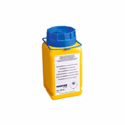 Vous pouvez ainsi éliminer les lames en toute sécurité Matière: plastique Couleur: bleu/jaune
