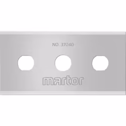 Informations techniques Affûtage : large, bilatéral Épaisseur du matériau : 0,4 mm Facettes de lame : Affûtée sur 2 faces Lam ...