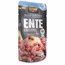 Belcando 511605, Airelle, Canard, Riz, 125 g