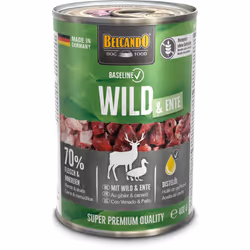Belcando 512445, Adulte, Toutes races, Canard, Gibier, 400 g, Sans soja