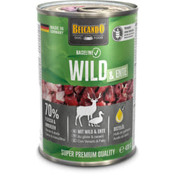 Belcando 512445 pâtée pour chien Canard, Gibier Adulte 400 g