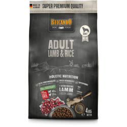 Belcando 557815 Alimentation sèche pour chiens 4 kg Adulte Agneau, Riz