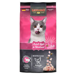 Leonardo Cat Food Adult Light & Sterilised croquette pour chat 300 g Adulte Volaille