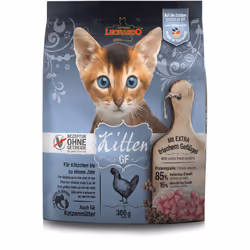 Leonardo Cat Food 757905, Chatons, Volaille, 300 g, Sans arômes alimentaires