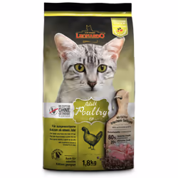 Leonardo Cat Food Adult Poultry GF, Adulte, Toutes races, Volaille, 1,8 kg, Sans grain, Sans gluten
