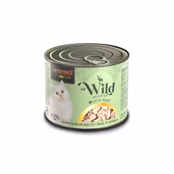Leonardo Cat Food LEONARDO au Gibier + filet extra, Adulte, Gibier, 200 g, Sans soja, Pas de couleurs artificielles