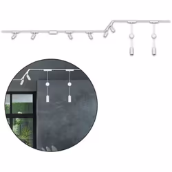 Contenu du kit: Contient un kit de démarrage (8025046), un kit d'extension (8026026), deux luminaires suspendus (8032016), un ...
