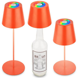 B.k.licht - Lampe de table led Lampe de table led rechargeable Dimmable sans fil Terrasse rgb Touch