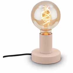 Lampe de chevet élégante en beige Cette charmante lampe de chevet en métal de haute qualité allie un design rétro minimaliste ...