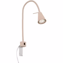 Applique murale LED TUSO en beige Cette applique murale moderne allie design fonctionnel et lumière blanc chaud (400lm, 3.000 ...