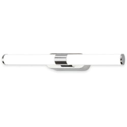 B.k.licht - Briloner Runt Lampe miroir salle de bain led, montage mural, IP44 protection contre les éclaboussures, vissable, blanc neutre, chrome, 40
