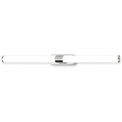 B.k.licht - Briloner Runt Lampe miroir salle de bain led, montage mural, IP44 protection contre les éclaboussures, vissable, blanc neutre, chrome, 60
