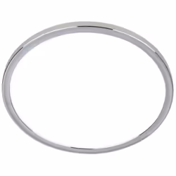 Plafonnier LED chrome extra plat 22W : Ce LED plafonnier puissant (3.000lm, 4.000K) offre une lumière neutre idéale pour la s ...