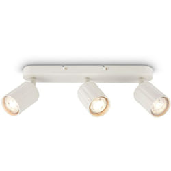 B.k.licht - Spot de plafond Plafonnier Lampe de plafond Chambre coucher Pivotant 3 ampoules
