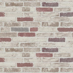 vinyle expansé 6703-13 papier peint intissé pierre béton 0.53 x 10.05 m Erismann Bestseller rouge