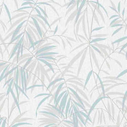 vinyle expansé 10067-18 papier peint intissé fleurs floral 0.53 x 10.05 m Erismann Bestseller turquoise