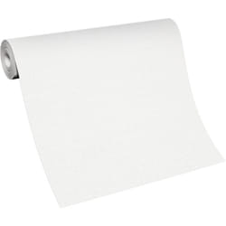 Erismann - bricoflor Papier Peint gaufré blanc Papier Peint uni blanc pour couloir, salle de bain & plus Tapisserie intissée blanche pour salon
