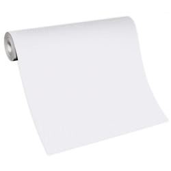 Erismann - bricoflor Papier Peint uni blanc Papier Peint effet texturé blanc pour cusine, couloir & plus Tapisserie intissée moderne blanche
