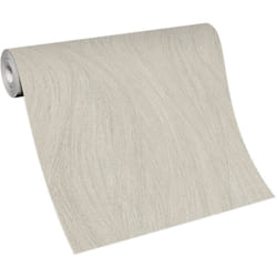 Erismann - bricoflor Papier Peint à rayures beige Tapisserie trompe l'oeil pour salon, salle de bain & plus Papier Peint intissé rayé beige
