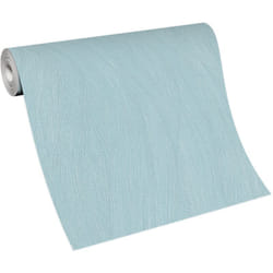 Erismann - bricoflor Papier Peint à rayures turquoise Papier Peint intissé pour salle de bain, chambre & plus Tapisserie moderne turquoise