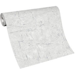 Erismann - bricoflor Papier Peint trompe l'oeil crème Papier Peint intissé effet béton crème Tapisserie imitation béton pour bureau, salon & plus