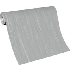Erismann - bricoflor Papier Peint gris clair uni Tapisserie intissée pour salon, chambre & plus Papier Peint uni gri clair pour couloir