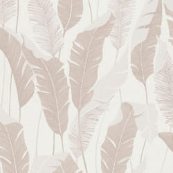 vinyle expansé 10344-02 papier peint intissé fleurs floral 0.53 x 10.05 m Erismann 4Earth Melissa beige