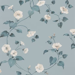 Papier Peint - Erismann - Sentier Floral de la Demeure Laura - Oeuf de canard - Finition mate douce - Lavable