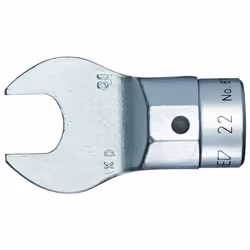 Gedore 8795-27, Torque wrench end fitting, Chrome, 2,7 cm, 1 pièce(s), Acier C-V (Chrome-Vanadium)