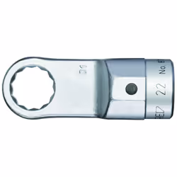 Gedore 8796-32, Torque wrench end fitting, Chrome, 3,2 cm, 1 pièce(s), Acier C-V (Chrome-Vanadium)