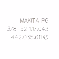 Makita 958035611 guide pour tronçonneuse