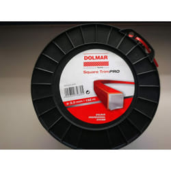 Dolmar - Makita 369224804 Coupe-bordure à brosse métallique carrée orange 3,0 mm 132 m