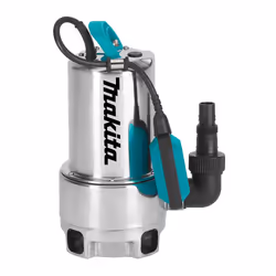 Description générale La pompe submersible Makita PF0610 est conçue pour le pompage d'eau chargée, idéale pour vider les pisci ...