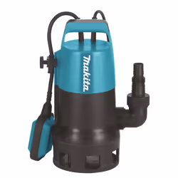 Makita PF0410/2, 400 W, Secteur, 8400 l/h, IP68, Noir, Bleu