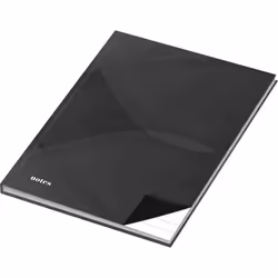 Cahier - RNK Verlag - Carbon Black - A5 - 192 pages - Couverture rigide - Papier 70g/m²