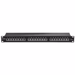 Lindy 25990, RJ-45, Noir, Montage de rack, 1U, 480 mm, 45 mm