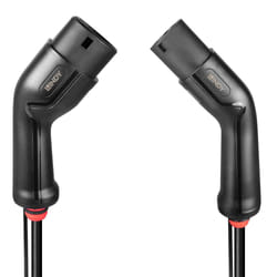Lindy 30113 câble de chargement de véhicules électriques Noir Type 2 3 7 m