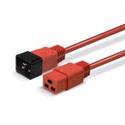 Lindy 30125 câble électrique Noir, Rouge 3 m Coupleur C20 Coupleur C19 - Vue supplémentaire 5