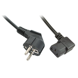 Lindy 30302 câble électrique Noir 3 m CEE7/7 IEC 320