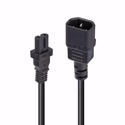 Lindy 30312, 2 m, Coupleur C14, Coupleur C7, 250 V, 16 A