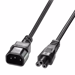 Lindy 30342, 3 m, Coupleur C14, Coupleur C5