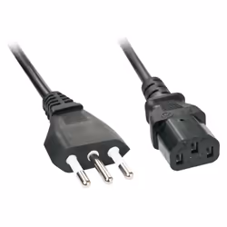 Lindy 30414, 3 m, CEI 23-16, Coupleur C13