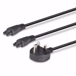 Lindy 30428 câble électrique Noir 2,5 m Prise d'alimentation type G 2 x coupleur c5 - Vue supplémentaire 10