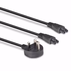 Lindy 30428 câble électrique Noir 2,5 m Prise d'alimentation type G 2 x coupleur c5 - Vue supplémentaire 3