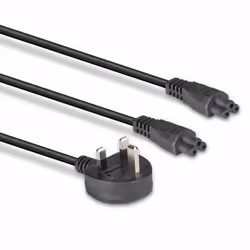 Lindy 30428 câble électrique Noir 2,5 m Prise d'alimentation type G 2 x coupleur c5 - Vue supplémentaire 8