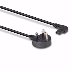 Lindy 30454 câble électrique Noir 0,5 m Prise d'alimentation type G Coupleur C7 - Vue supplémentaire 3