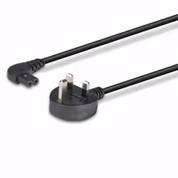 Lindy 30454 câble électrique Noir 0,5 m Prise d'alimentation type G Coupleur C7 - Vue supplémentaire 5